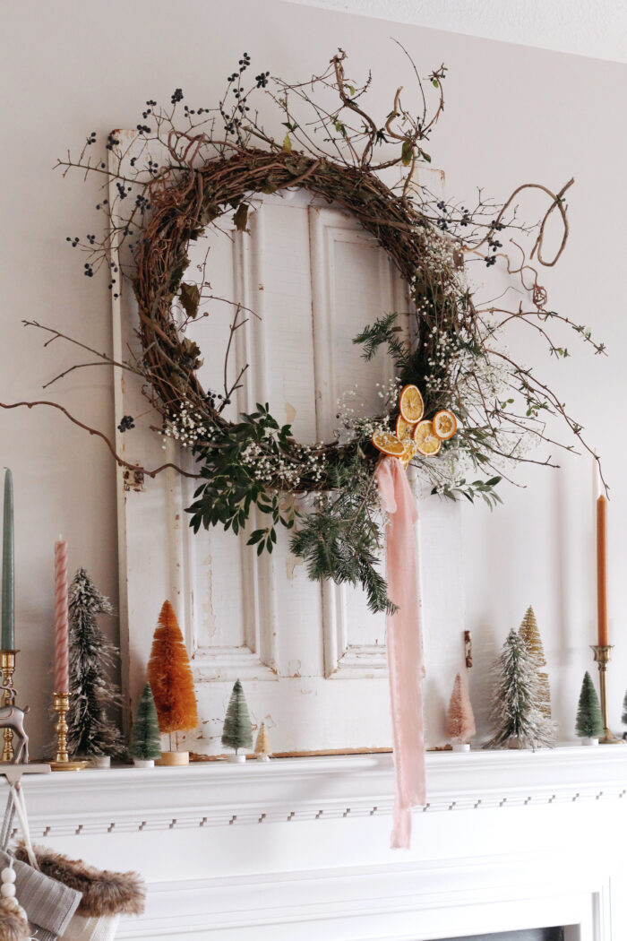 How To Make a Rustic Dried Orange Grapevine Wreath for the Holidays - Lily  & Val Living